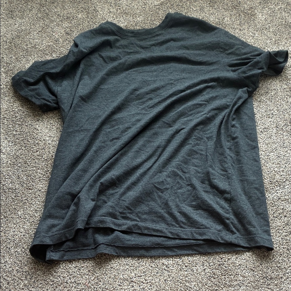 Men's Dark Gray Short Sleeve Tee